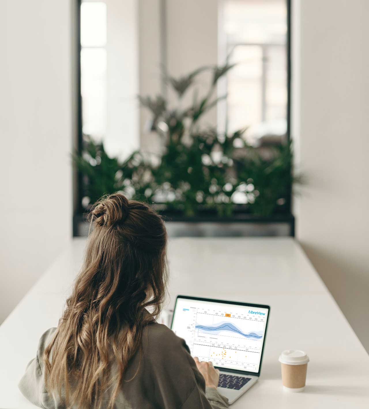 Analyse-bloedglucosespiegel-op-laptop