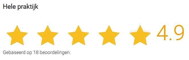 Alle reviews Alle reviews van praktijk Elske Hammer