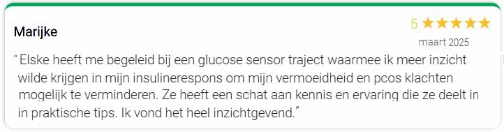 Marijke Review van cliënt Marijke